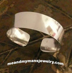 Simple But Elegant Sterling Silver Cuff Bracelet