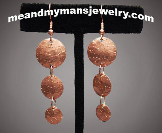 PURE COPPER BRASS MICRO FINISH DESIGNER KEMP STONE SET WITH EARRINGS