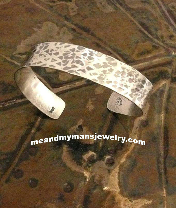Hammered Sterling Silver Cuff Bracelet